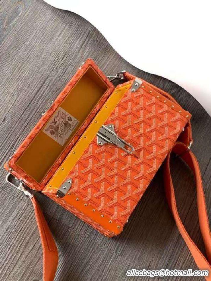 New Design Goyard Cassette Trunk Bag GY8821 Orange