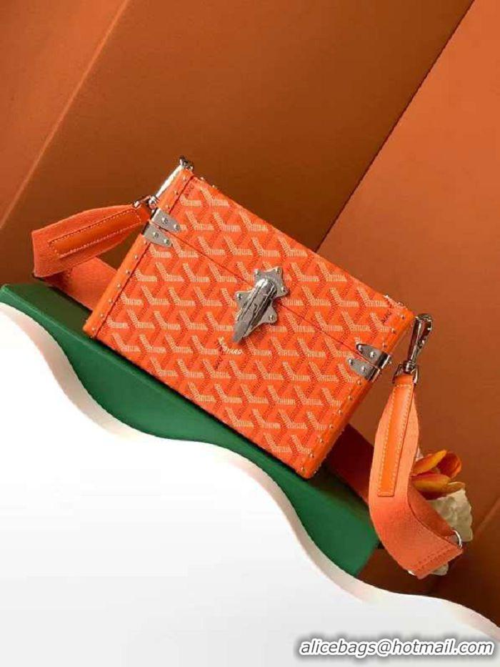 New Design Goyard Cassette Trunk Bag GY8821 Orange