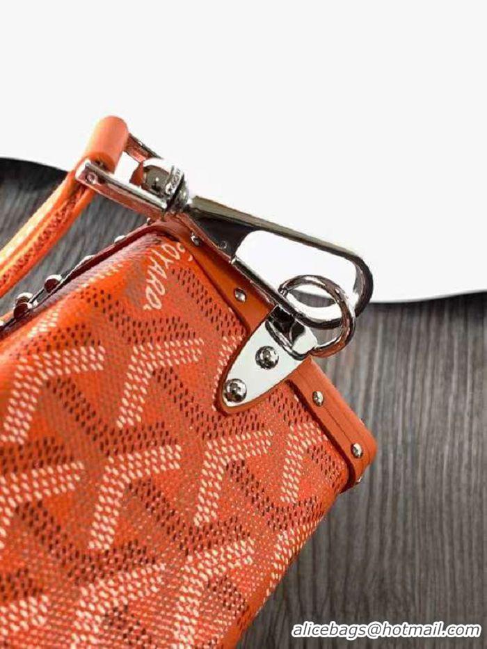 New Design Goyard Cassette Trunk Bag GY8821 Orange