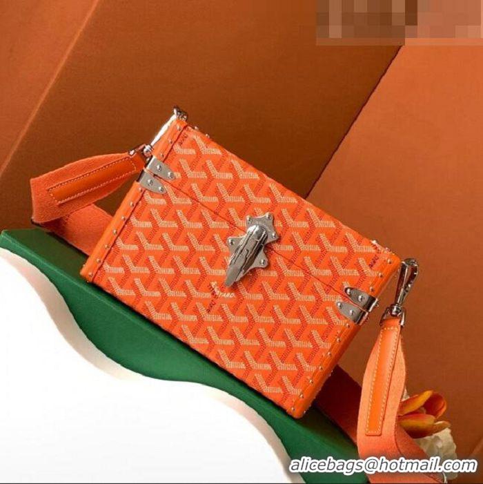 New Design Goyard Cassette Trunk Bag GY8821 Orange