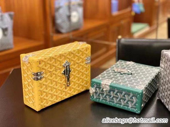 Well Crafted Goyard Cassette Trunk Bag GY8821 Yellow