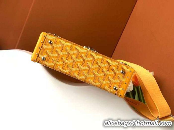 Well Crafted Goyard Cassette Trunk Bag GY8821 Yellow