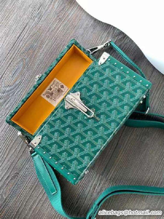 Buy Fashionable Goyard Cassette Trunk Bag GY8821 Green