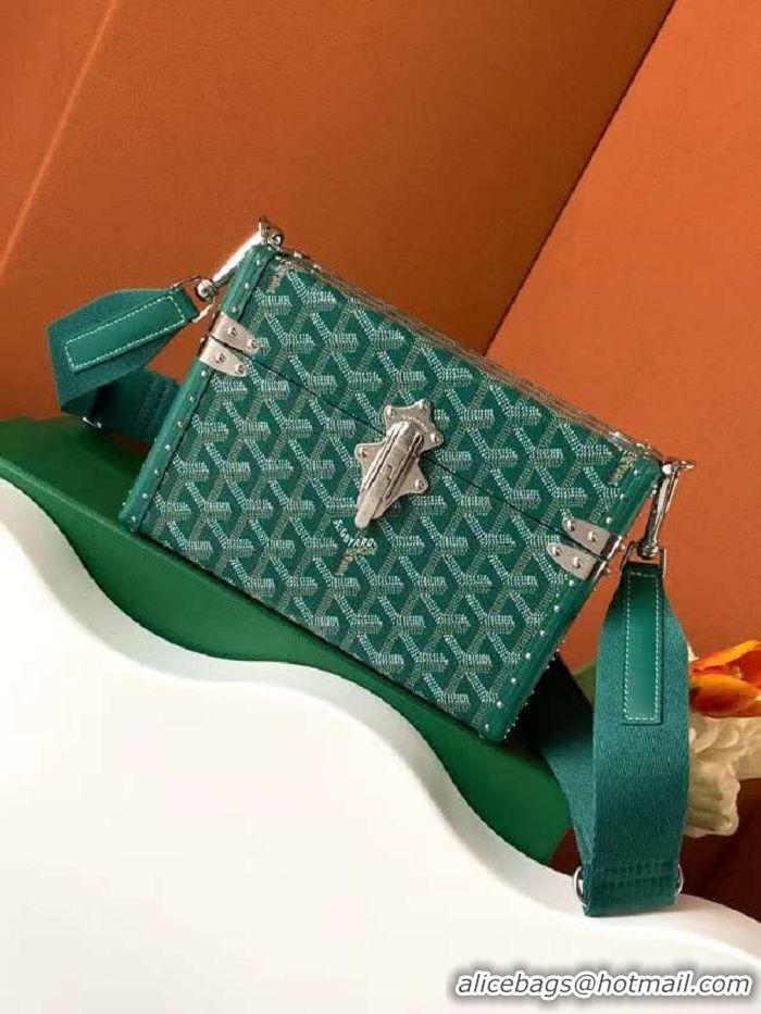 Buy Fashionable Goyard Cassette Trunk Bag GY8821 Green