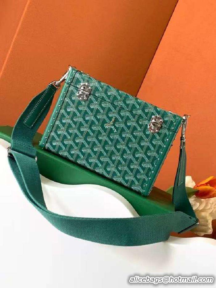 Buy Fashionable Goyard Cassette Trunk Bag GY8821 Green