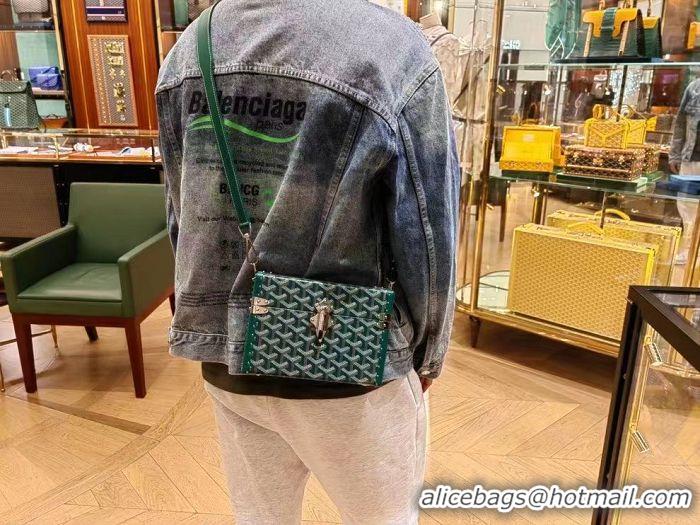 Buy Fashionable Goyard Cassette Trunk Bag GY8821 Green