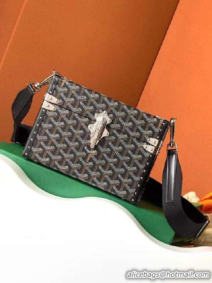 Most Popular Goyard Cassette Trunk Bag GY8821 Black