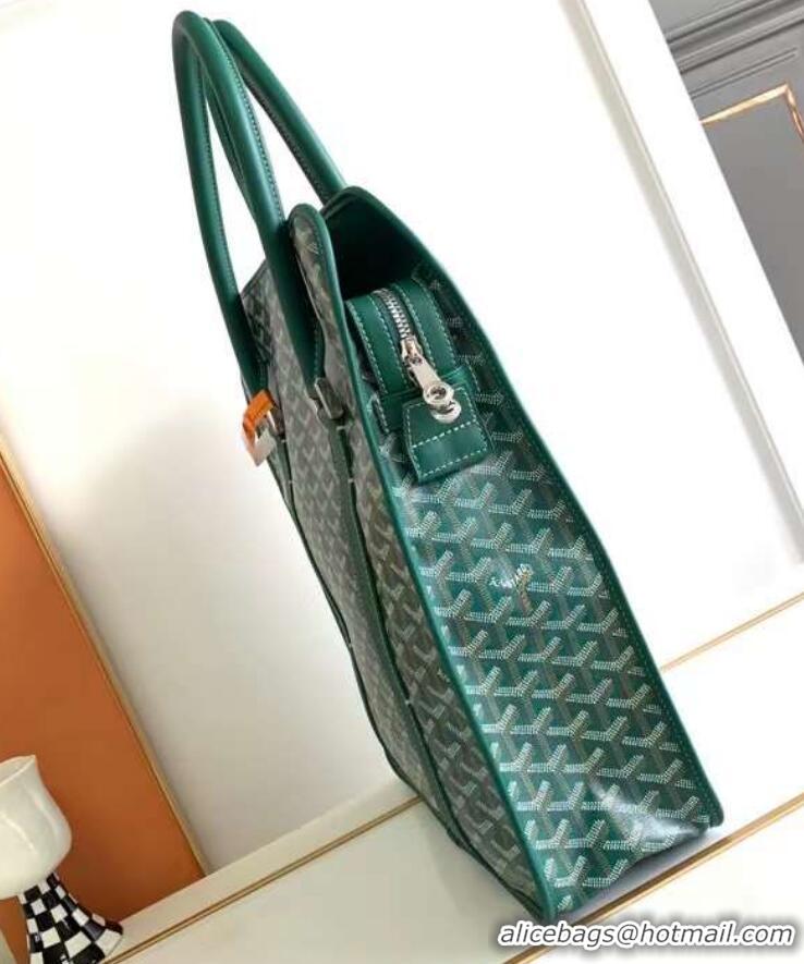 Buy Inexpensive Goyard Bourgogne Tote Bag GY8825 Green