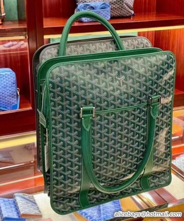 Buy Inexpensive Goyard Bourgogne Tote Bag GY8825 Green