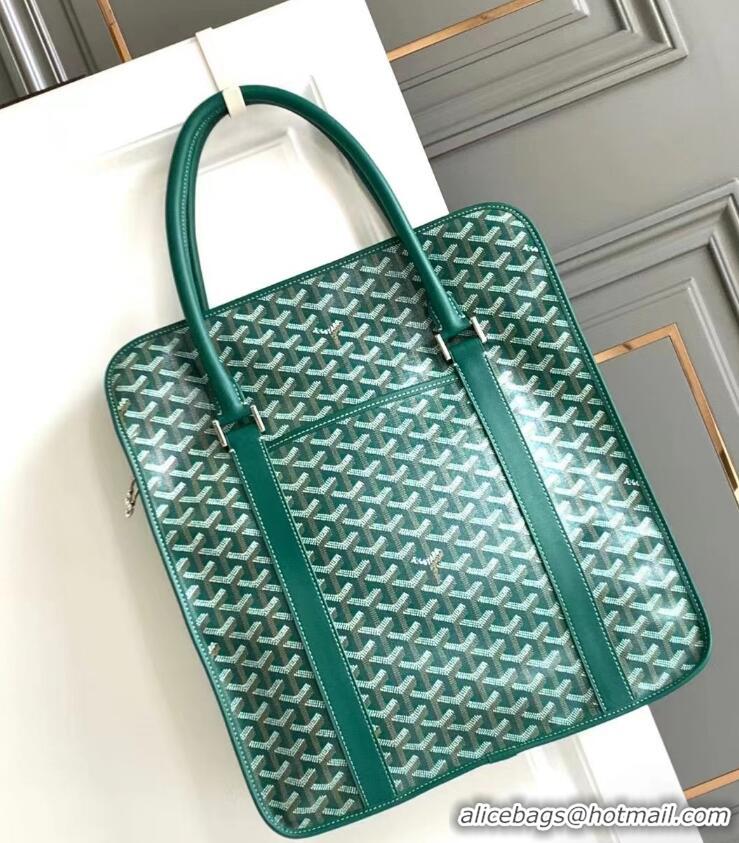 Buy Inexpensive Goyard Bourgogne Tote Bag GY8825 Green