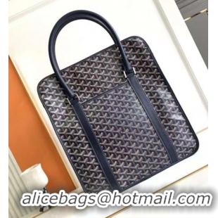 Best Product Goyard Bourgogne Tote Bag GY8825 Navy Blue