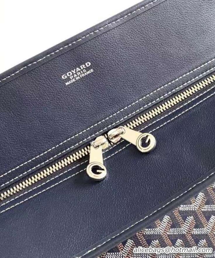 Best Product Goyard Bourgogne Tote Bag GY8825 Navy Blue