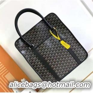 Luxury Discount Goyard Bourgogne Tote Bag GY8825 Black