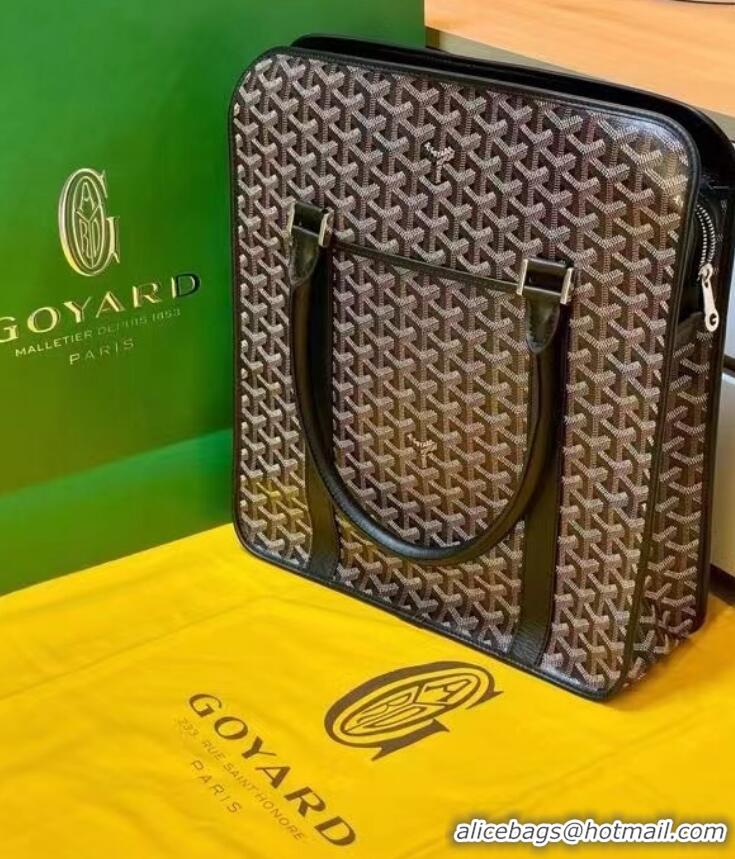 Luxury Discount Goyard Bourgogne Tote Bag GY8825 Black