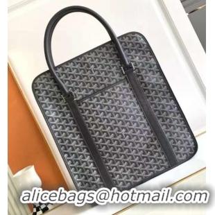 Top Quality Goyard Bourgogne Tote Bag GY8825 Dark Grey