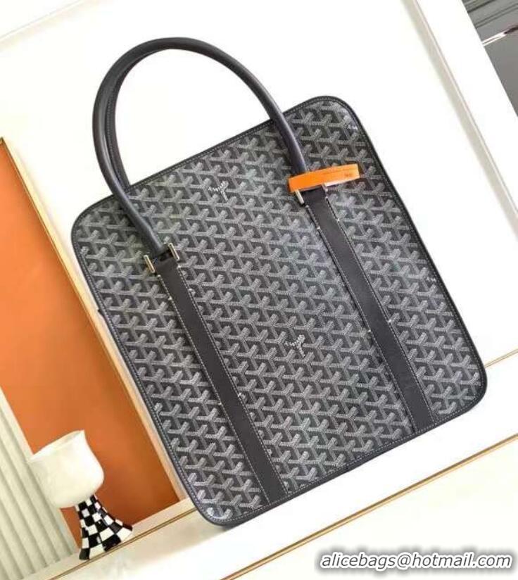 Top Quality Goyard Bourgogne Tote Bag GY8825 Dark Grey