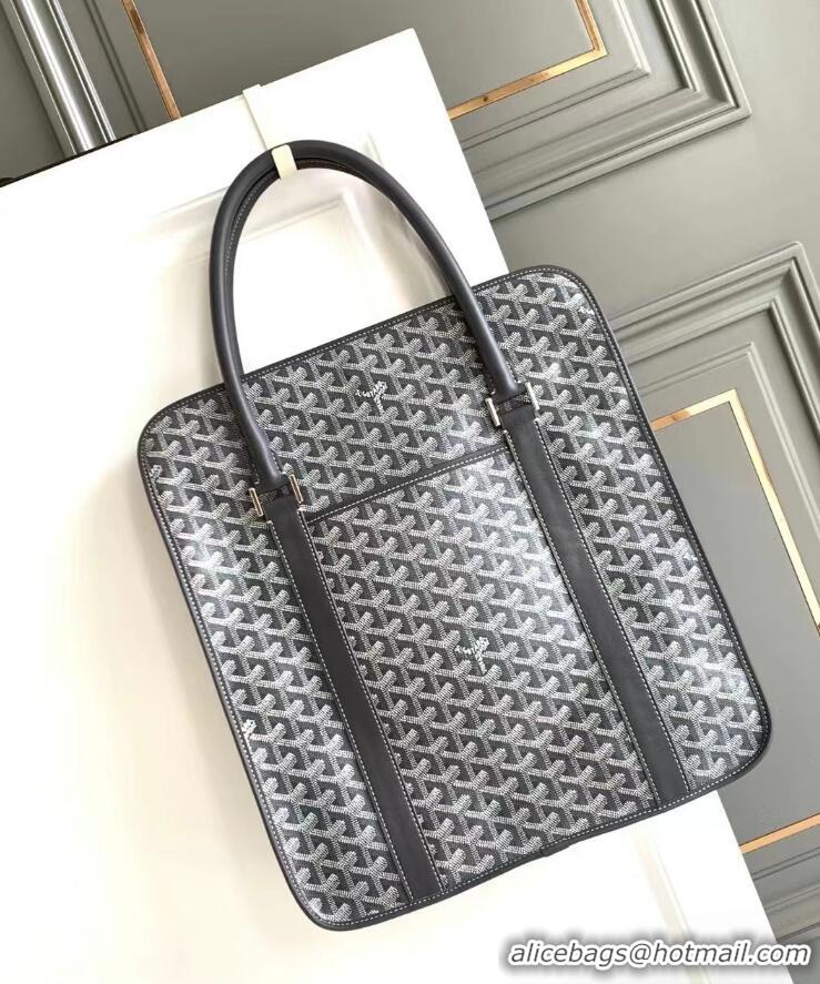 Top Quality Goyard Bourgogne Tote Bag GY8825 Dark Grey