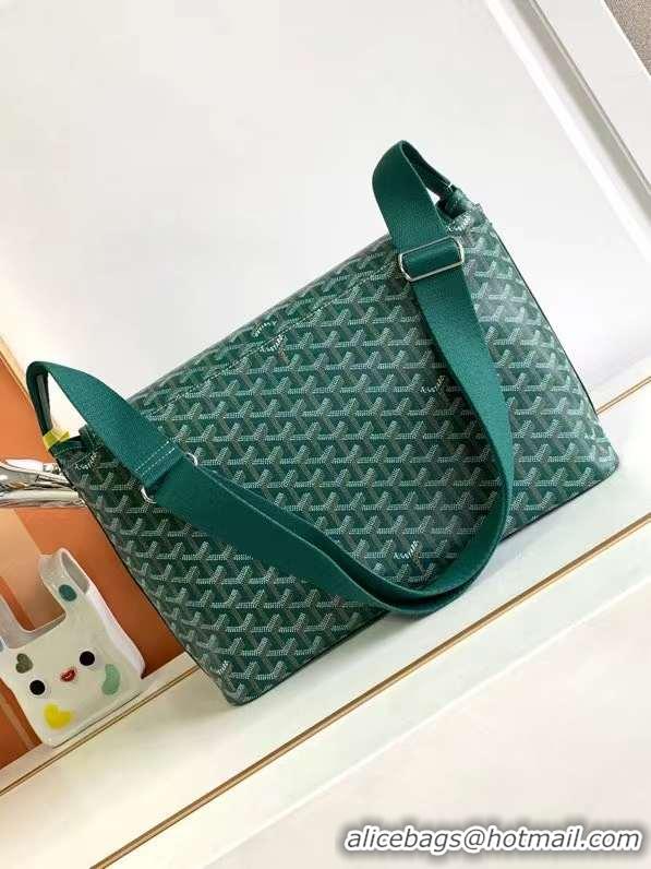 Buy Inexpensive GOYARD CAPETIEN Messenger Bag 8130 Green