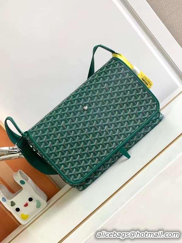 Buy Inexpensive GOYARD CAPETIEN Messenger Bag 8130 Green