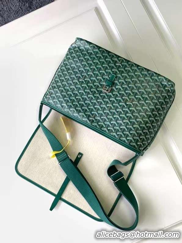 Buy Inexpensive GOYARD CAPETIEN Messenger Bag 8130 Green