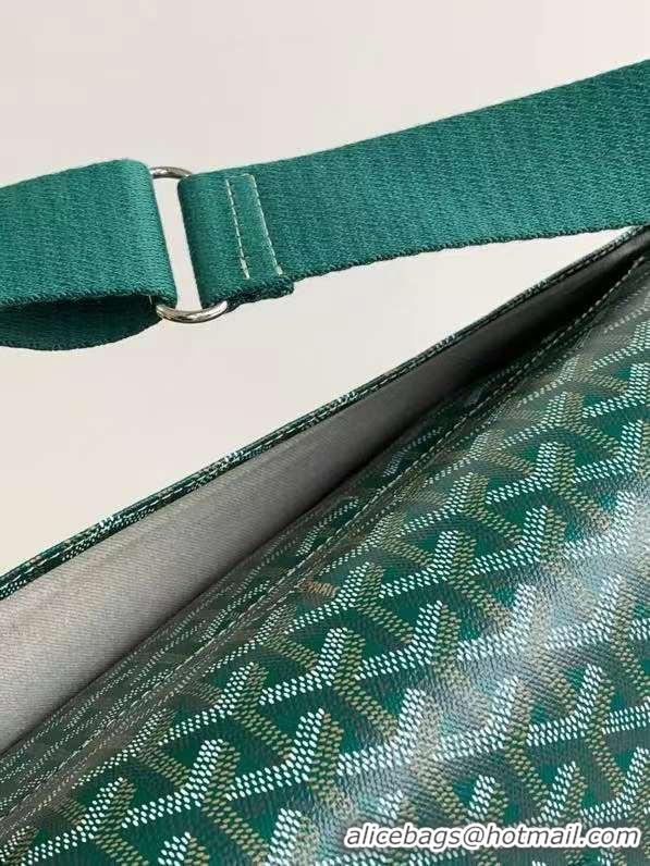 Buy Inexpensive GOYARD CAPETIEN Messenger Bag 8130 Green