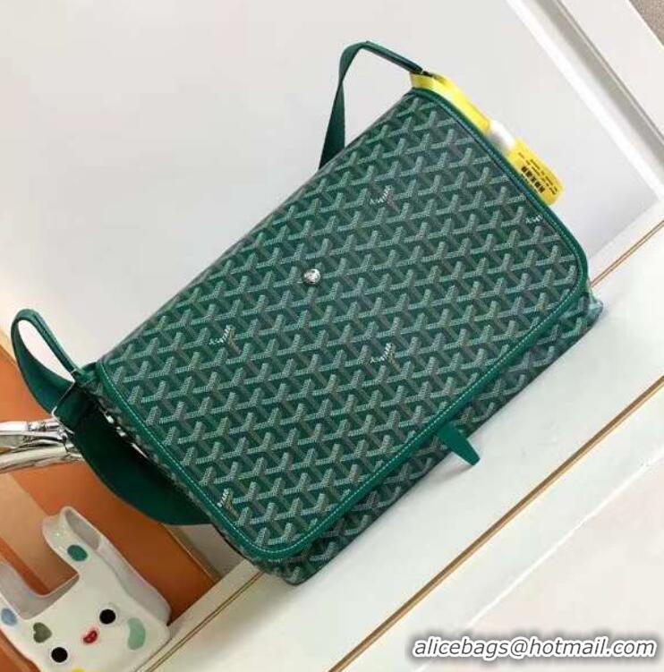 Buy Inexpensive GOYARD CAPETIEN Messenger Bag 8130 Green