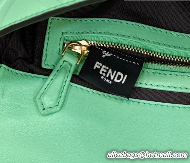 Well Crafted Fendi Baguette Medium Nappa Leather Bag 0135AM Light Green 2023