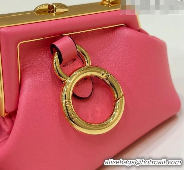 Buy Discount Fendi First Nano Bag Charm in Nappa Leather Watermelon 80018S Pink 2023