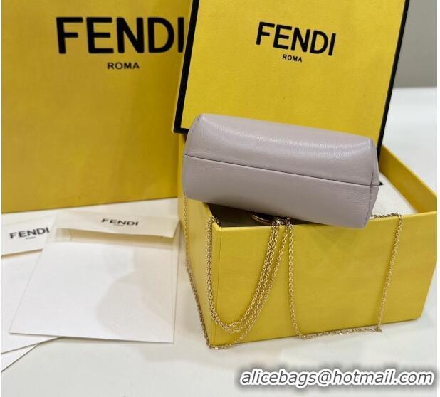 Super Quality Fendi First Nano Bag Charm in Nappa Leather Powder 80018S Nude 2023