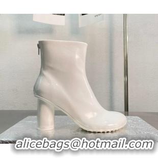 Popular Style Bottega Veneta Atomic Leaher Ankle Boot 7.5cm White 724062