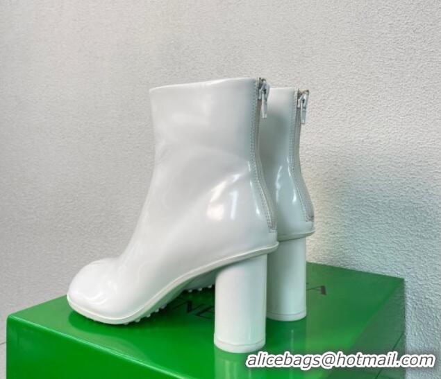 Popular Style Bottega Veneta Atomic Leaher Ankle Boot 7.5cm White 724062