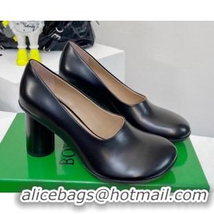 Sumptuous Bottega Veneta Atomic Leaher Pumps 9cm Black 0804105