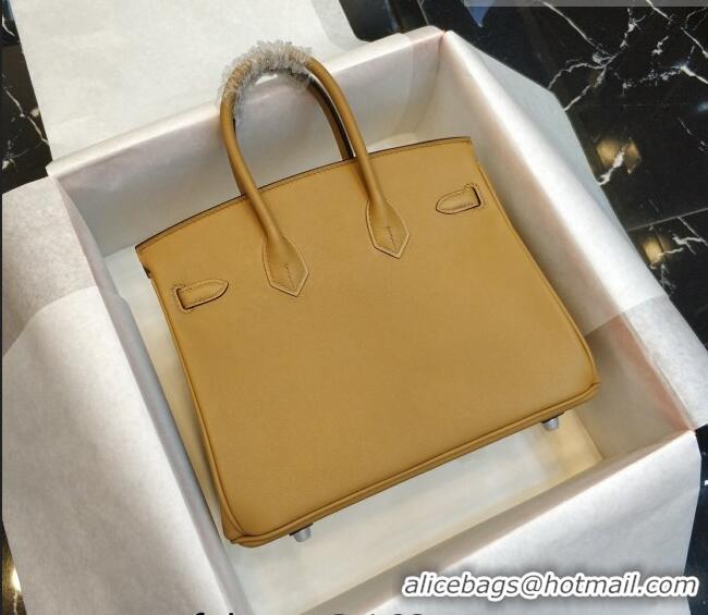 Buy Inexpensive Hermes Birkin 25cm Bag in Print Swift Leather HB25 Tan Brown