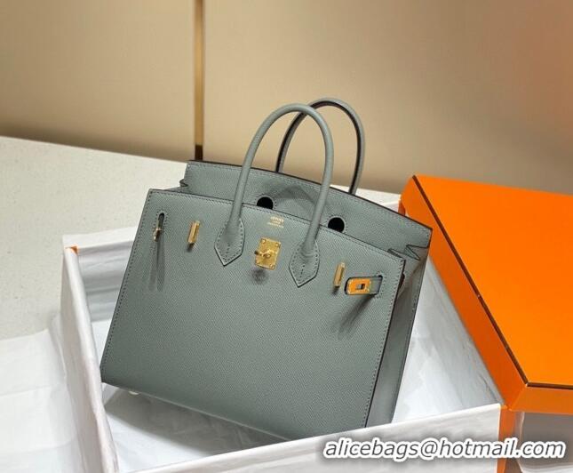 Trendy Design Hermes Epsom Birkin 25 Bag HB25 Almond Green