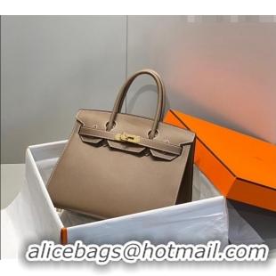 Low Cost Promotional Hermes Epsom Birkin 30cm Bag 0616 Elephant Grey