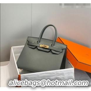 Unique Grade Hermes Epsom Birkin 30cm Bag 0616 Almond Green