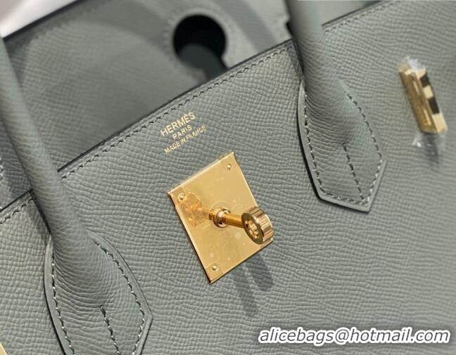 Unique Grade Hermes Epsom Birkin 30cm Bag 0616 Almond Green