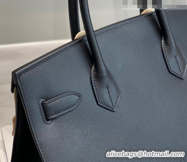 Promotional Hermes Epsom Birkin 30cm Bag 0616 Black/Gold