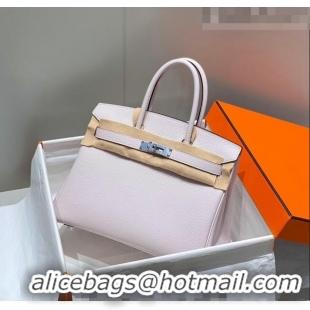 Well Crafted Hermes Birkin 30cm Bag in Togo Calfskin HB30 Dreamy Purple/Silver 2023