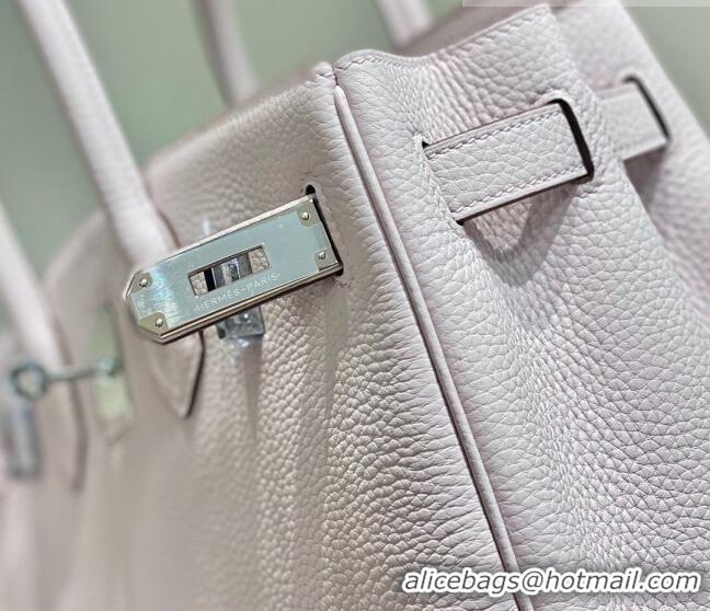 Well Crafted Hermes Birkin 30cm Bag in Togo Calfskin HB30 Dreamy Purple/Silver 2023