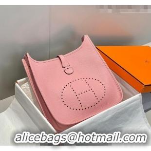 Inexpensive Hermes Evelyne Bag 29cm in Togo Calfskin HB29 3Q Pink