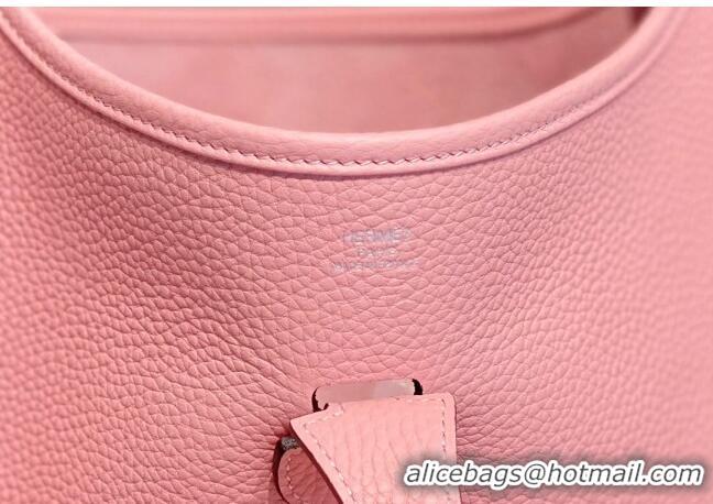 Inexpensive Hermes Evelyne Bag 29cm in Togo Calfskin HB29 3Q Pink