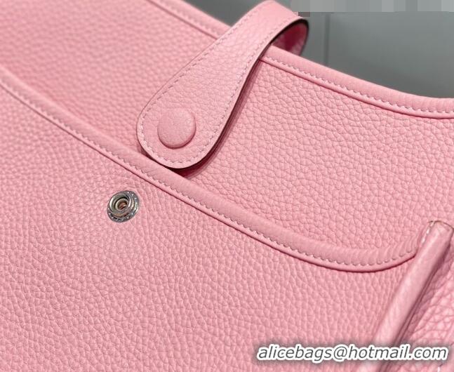 Inexpensive Hermes Evelyne Bag 29cm in Togo Calfskin HB29 3Q Pink