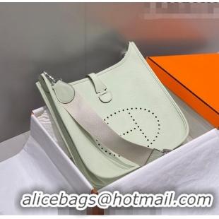 Buy Inexpensive Hermes Evelyne Bag 29cm in Togo Calfskin HB29 Bubble Green