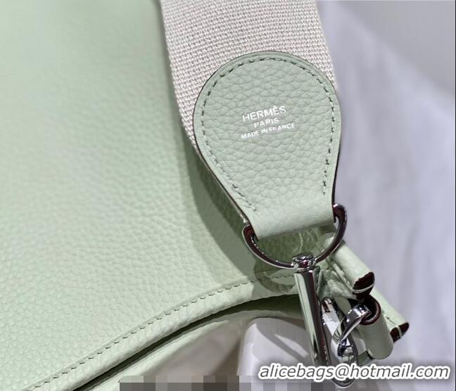 Buy Inexpensive Hermes Evelyne Bag 29cm in Togo Calfskin HB29 Bubble Green