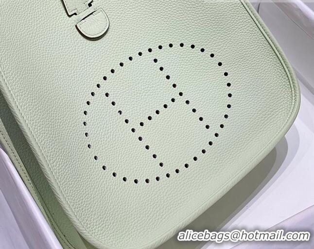 Buy Inexpensive Hermes Evelyne Bag 29cm in Togo Calfskin HB29 Bubble Green