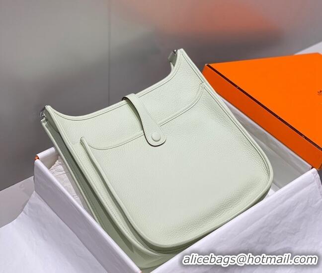 Buy Inexpensive Hermes Evelyne Bag 29cm in Togo Calfskin HB29 Bubble Green