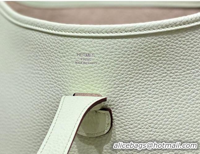 Buy Inexpensive Hermes Evelyne Bag 29cm in Togo Calfskin HB29 Bubble Green