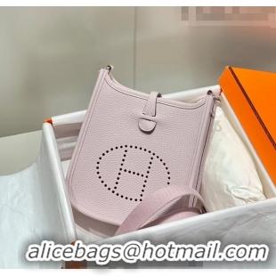 Grade Design Hermes Evelyne Mini Bag 18cm in Togo Calfskin HB18 Dreamy Purple 2023