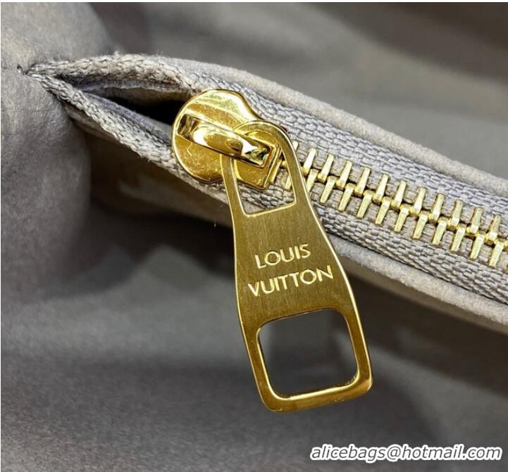 Grade Design Louis Vuitton Monogram Empreinte Pochette Metis East West M46596 Tourterelle Gray